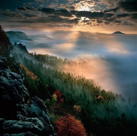 Mountain Forest With Images Sunrise Scenery Beautiful Places