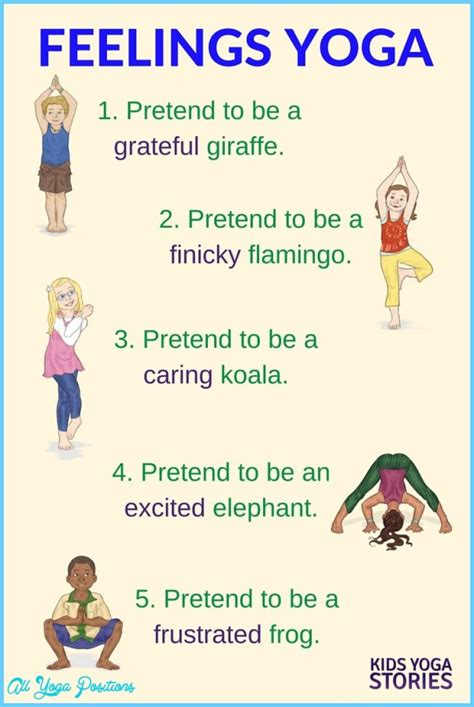 Implementing yoga for kids doesn't have to be difficult. Printable Yoga Poses For Kids - AllYogaPositions.com