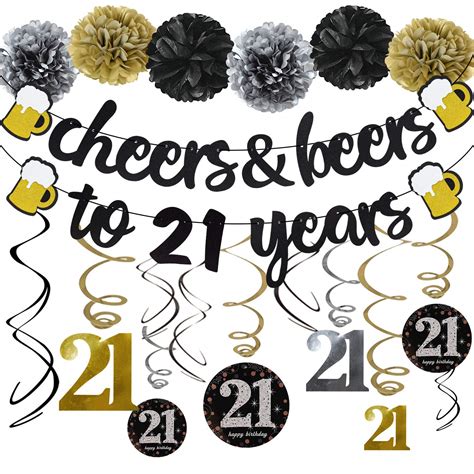 Buy 30 Years Anniversary Decorations Cheers And Beers To 30 Years
