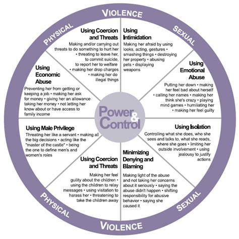 Power And Control Wheel The Safe Place Inc