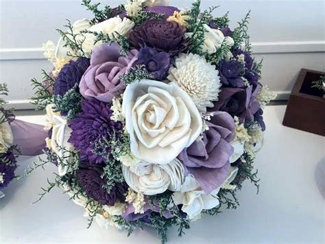 Check spelling or type a new query. Purple, Eggplant And Lavender Wedding Bouquet - Sola ...