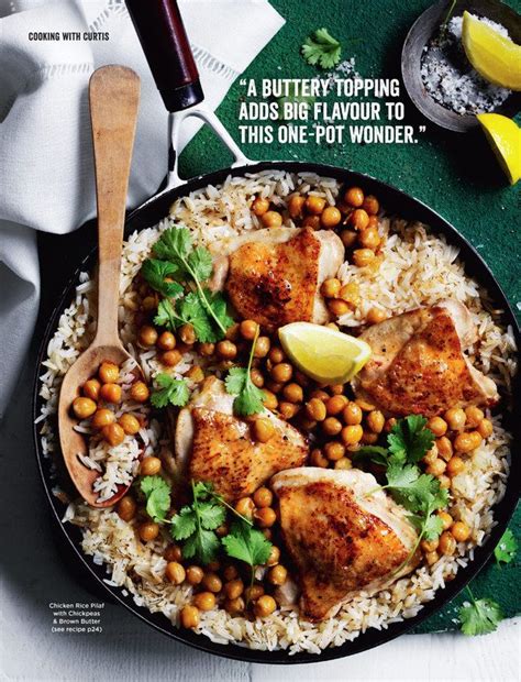 I roamed the entire internet to find anyone that said this but. Chicken Rice Pilaf with Chickpea & Brown Butter | Coles ...