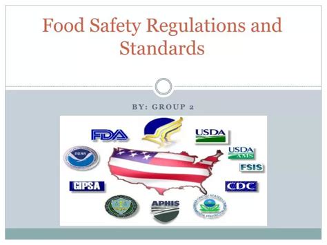 Ppt Food Safety Regulations And Standards Powerpoint Presentation