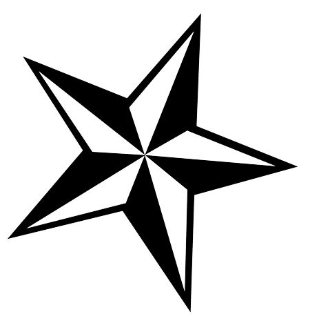 Most star tattoos appear on the wrist and neck, as these places are more visible, and suit the size and design of classic star tattoos. 16 Stuning Tribal Star Tattoos | Only Tribal