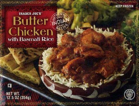 Recalls trader joe's frozen meals butter chicken. Trader Joe's Butter Chicken with Basmati Rice Reviews 2019