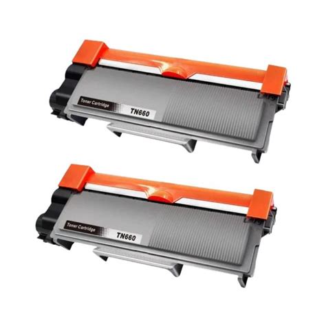 Generico Pack 02 Toner Tn 2340 2370 Tn 660 Compatible Con Brother Hl