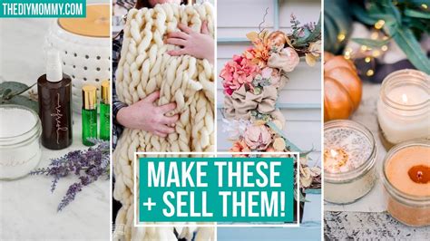10 Crafts To Make And Sell The Diy Mommy Youtube