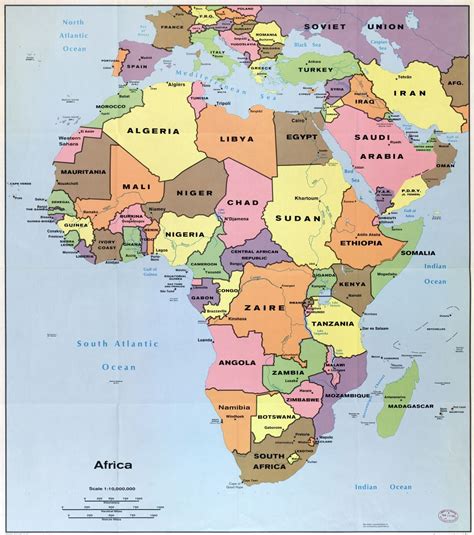Sintético 94 Foto Mapa De áfrica Con Nombres Y Capitales Lleno