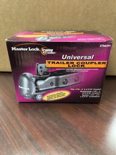 Master Lock Universal Size Fits 1 78 2 2 516 Couplers Trailer