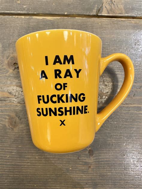 ray of fucking sunshine mug