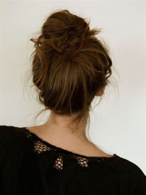 French Bun Hairstyle For Long Hair Locandkey