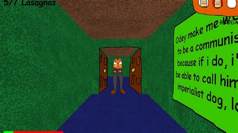 Do you have what it takes to take all seven of their lasagna's. Garfield's Guide to a Great Lasagna - Alternate Ending (Baldi's Basics V1.3.2 Mod) - YouTube