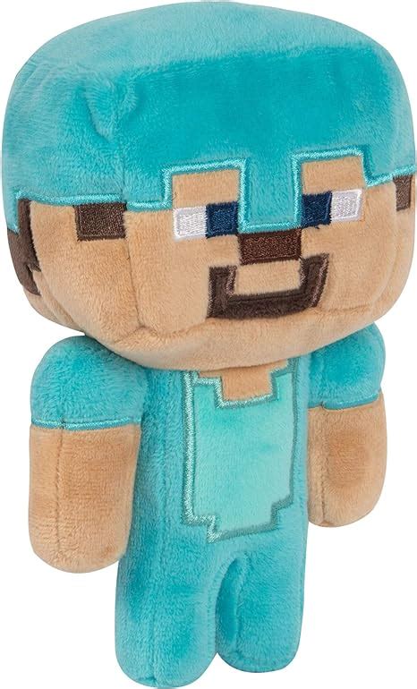 Jinx Minecraft Happy Explorer Diamond Steve Plush Stuffed