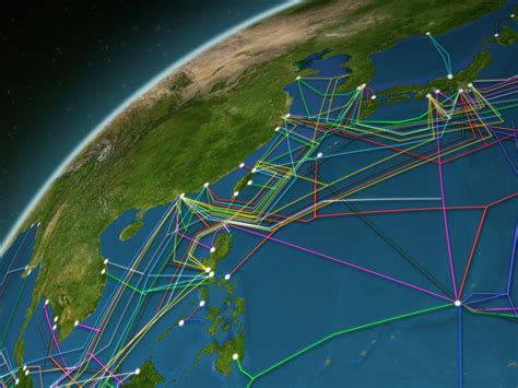 Map Of Underwater Internet Cables World Map