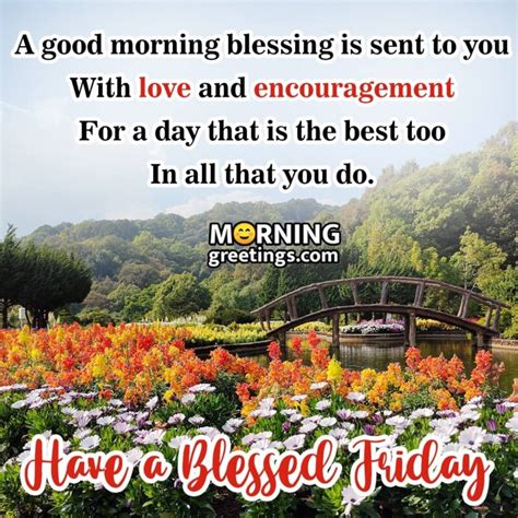 50 Best Friday Morning Blessings And Wishes Morning Greetings