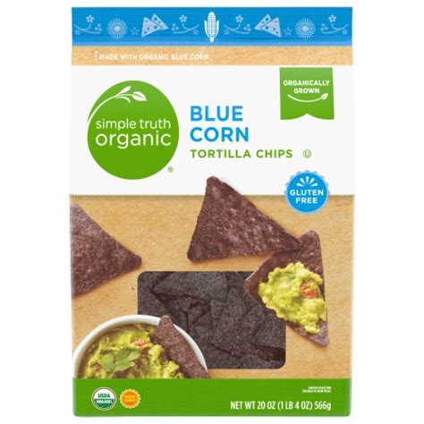 simple truth organic® blue corn tortilla chips 20 oz kroger