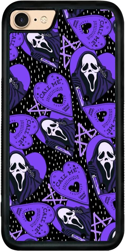 Amazon Com TRADAY Horror Halloween Phone Case Spooky IPhone Case Compatible With IPhone SE
