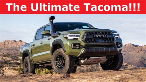 2020 Toyota Tacoma Trd Pro Review Youtube