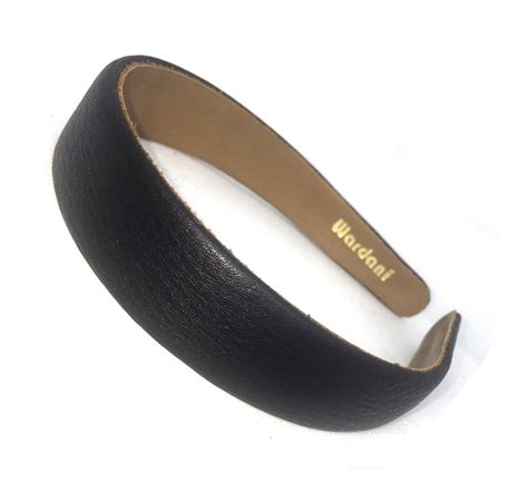 Wardani 26 Cm Medium Leather Headband Genuine Calf Skin Leather