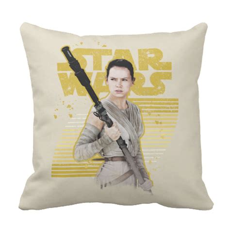 Rey Pillow Star Wars The Force Awakens Customizable Shopdisney
