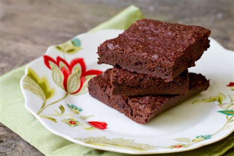 cocoa brownies  browned butter