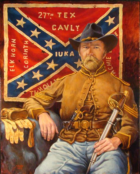 Texas Confederate Cavalry Soldier American Heroes American Civil War