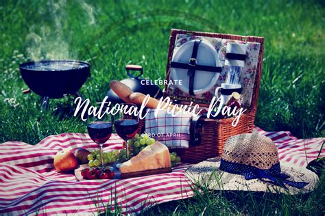 National Picnic Day 23rd Of April Jars And Bottles Blog