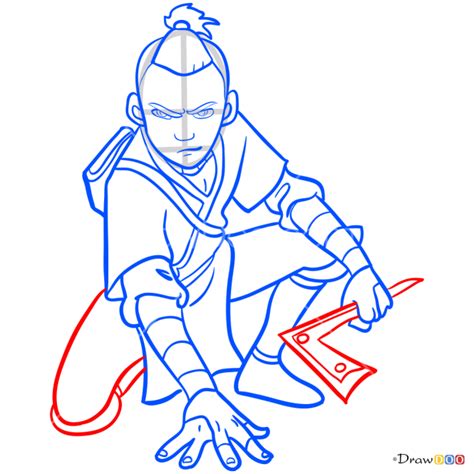 How To Draw Sokka Avatar