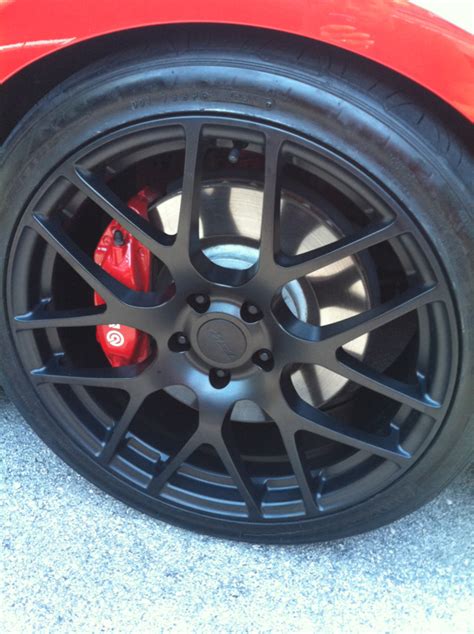 Powder coating a set of wheels can be in the $400 to $800 range. Powder coated my rims - The Mustang Source - Ford Mustang ...