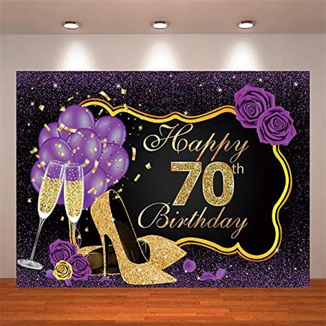Top 10 Happy 70th Birthday Backdrop Photographic Studio Photo