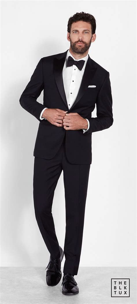 The Black Tux 2017 Online Tuxedos Rental Service The Peak Lapel Tuxedo