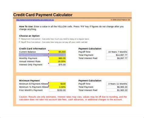 Maybe you would like to learn more about one of these? 3 Free Credit Card Payoff Spreadsheet Templates - Word Excel Templates
