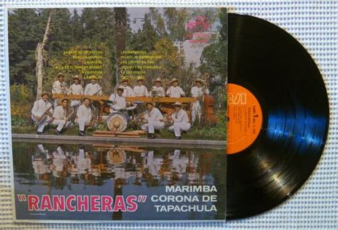 Marimba Corona De Tapachula Rancheras Orig Rca Mexico Rare Latin Vinyl