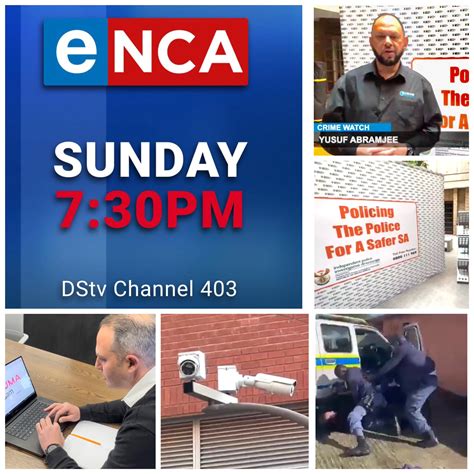 Yusuf Abramjee on Twitter: "#CrimeWatch @eNCA DSTV403 this Sunday at 7
