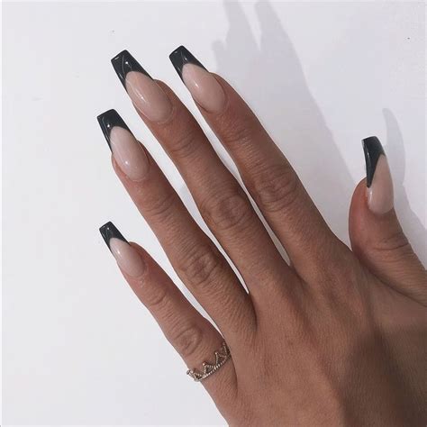 Matte French Tip Nails