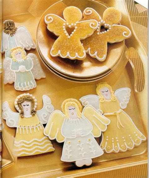 Christmas cookies are the best part about the holidays. Angel Sugar Cookies Recipe — Dishmaps