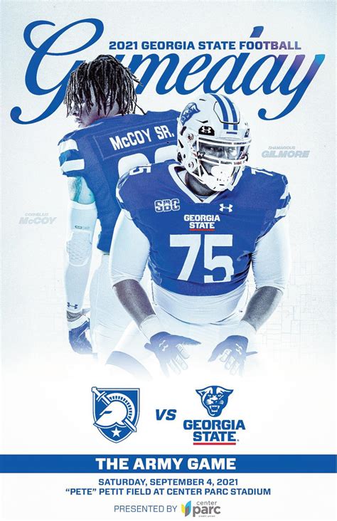 2021 Georgia State Football Game Day Program By Van Wagner Sports