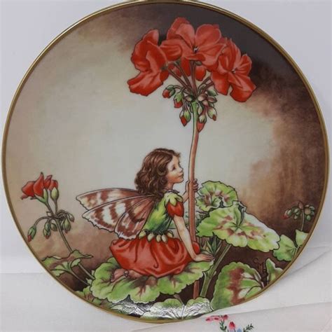 Cicely Mary Barker Flower Fairy Decorative Collectors Plate By Etsy Uk