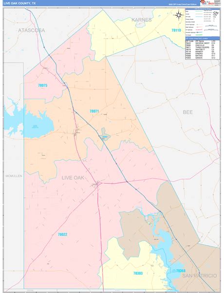 Maps Of Live Oak County Texas