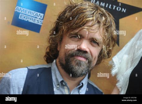 New York Ny August Peter Dinklage Attend Hamilton Broadway Opening Night At Richard