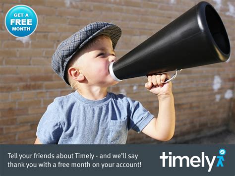 Thanks For Telling Your Friends Timely