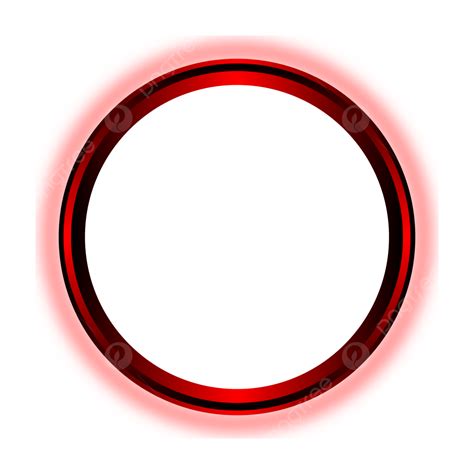 Círculo Efecto De Luz Degradado Rojo Y Negro Png Dibujos Círculo Rojo