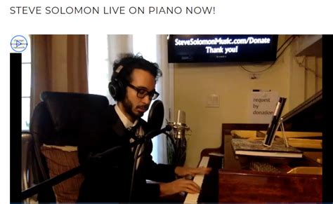 Стив соломон (steve solomon) в передаче с сидом ротом. Steve Solomon LIVE on Piano Now! ~ Chicago Broadcasting ...