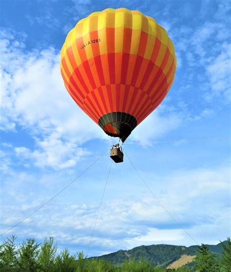 Hot Air Ballooning Over The Kannabe Highlands Visit Kinosaki