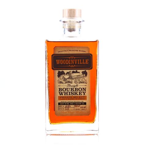 Woodinville Straight Bourbon Whiskey Dandm Wines And Liquors Whisky Auctioneer