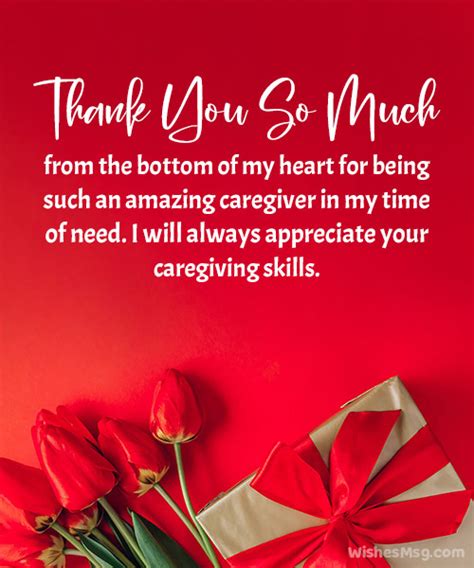 Caregiver Appreciation Messages And Quotes Wishesmsg 2023