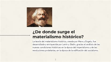 SOLUTION Materialismo Histor Co Studypool