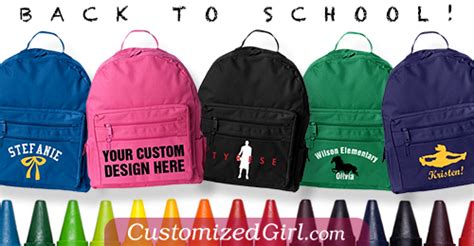 Back To School With Custom Backpacks Customizedgirl Blog