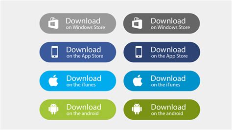 App Store Button Free Psd Psdexplorer