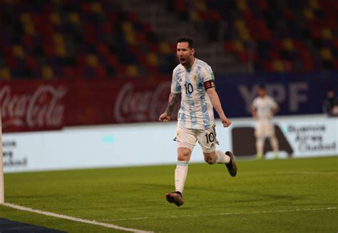 Fifa 2022 World Cup Qualifiers Lionel Messi Scores As